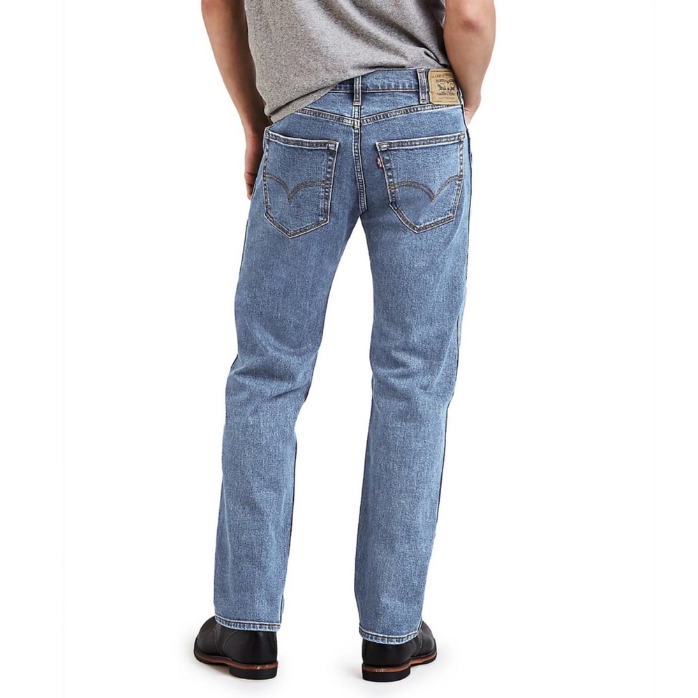 Men’s Levi's 505 34x29 Light Blue Straight Leg Jeans